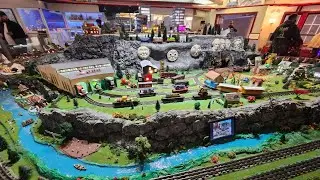 Marley Station Mall Holiday Train Garden