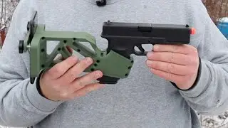 Making a custom camera mount for a Glock 19
