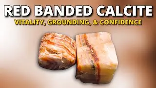 Red Banded Calcite: Exploring Its Mysterious Origins, Healing Benefits, and Metaphysical Properties💎