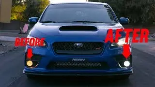 SUBARU WRX/STi LED Fog Light Install!