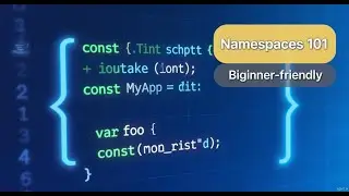 Namespaces in JavaScript | Avoid Global Scope Pollution for Beginners