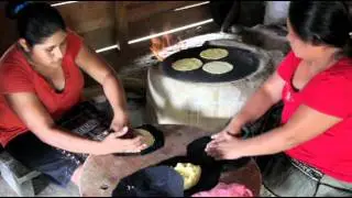 Making Maya Corn Tortillas