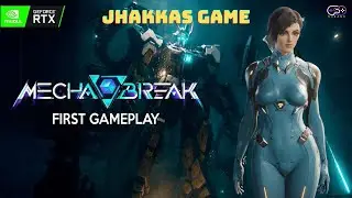 MECHA BREAK First 45 MINUTES Gameplay FREE WAIFU Shoote - Jhakkas game hai bhai.