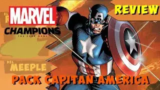 [Unboxing] Marvel Champions: Capitán América | Review del pack de héroe