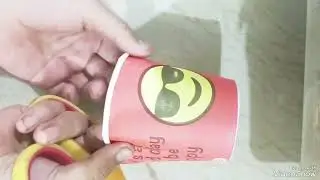I make a paper cup helicopter easy to make 💯👍🚁🚁