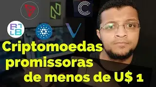 Criptomoedas Promissoras para 2020 que custam menos de 1 d&oacute;lar ! (Part 1)