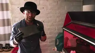 “Tintype” Collodion Wet Plate photography demonstration by Flagstaff's Eric Retterbush of MOCAF