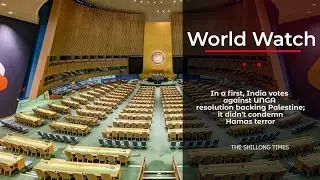 In a first, India votes against UNGA resolution backing Palestine; it didn't condemn Hamas terror