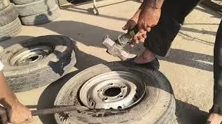 70015 के 2 टायर फिटिंग किए बहुत ही हार्ड थे 