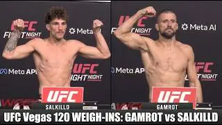UFC Vegas 120 Official Weigh-Ins: Mateusz Gamrot vs Quillan Salkilld