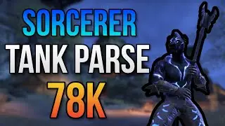 🛡️🌩️ ESO - Tank Parse Zhaj'hassa 78k Single Target | Sorcerer Tank Build