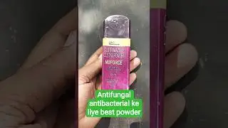 Nuforce absorbent dusting powder review, antifungal & antibacterial, Nuforce powder review #ytshorts