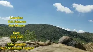 Beautiful Hills of Fort Munro | Song Mir Rustam Lashari | Washin diary my watan | Watan Balochi song