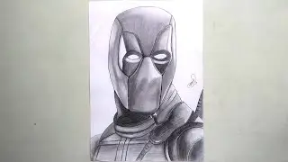 How to draw Deadpool || Deadpool drawing easy step by step