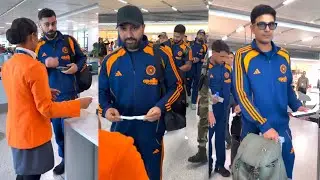 Virat Kohli, Rohit, Gill and Team India have reached Australia to play Ind vs Aus ODI series 2025.