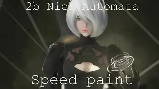 🥀🤍2b Nier Automata | Speed paint