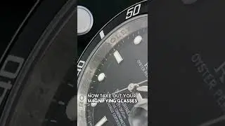 How to spot a fake #rolex 😱 #bigmoe #bigmoewatches #dubai #raretoreality e