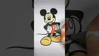 #mickey #mickeymouse #coloring #disney #drawing #satisfying #viral #foryou #fyp