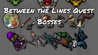 TIBIA |BOSSES SUMMER UPDATE 2025| Between the Lines Quest