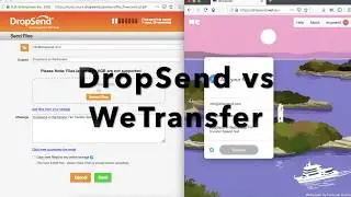 DropSend vs WeTransfer - Head to Head Speed Test