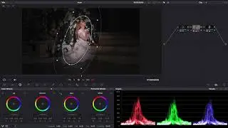 davinci resolve - процесс работы (color grading cross process)