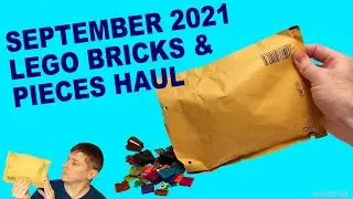 Unboxing My September 2021 LEGO Bricks & Pieces Haul