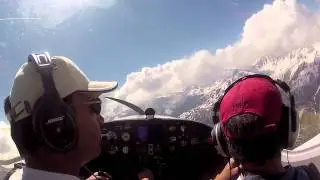 Dynamic WT9 Approach and landing at Courchevel