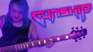 GUNSHIP - Monster In Paradise (BASS COVER)