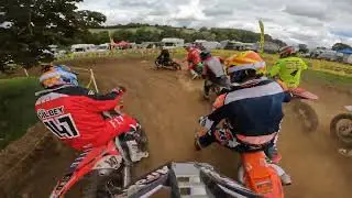 Farleigh Castle World Vets Motocross Over 60 Race 4 - Part 1 Gopro 10