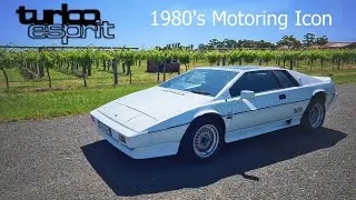 Lotus Turbo Esprit:  Driving a 1980's motoring icon.