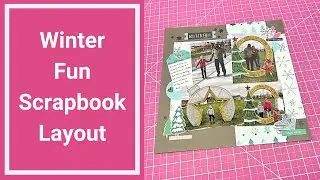 Single Page Scrapbook Layout Process - Craft with 5 Challenge 2026 - Craft Your Stash
