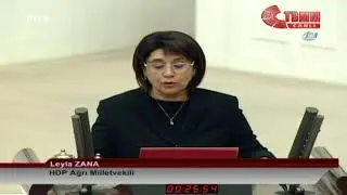 Leyla Zana&rsquo;nın Milletvekilliği D&uuml;ş&uuml;r&uuml;ld&uuml;