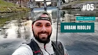 ULTRA LIGHT RIBOLOV POSTRVI-LJUBLJANICA #5 (street ultra light fishing river Ljubljanica)