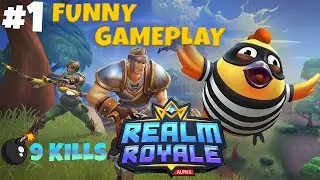 Realm Royale Duos 9 Kill Win + Funny Gameplay!