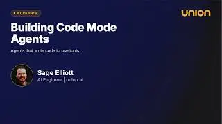 Building Code Mode Agents