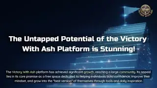 #victorywithashBIllMust - The Untapped Potential of the Victory With Ash Platform is Stunning! - J&B