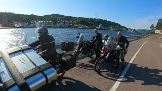 Charlottenberg to Skiien - MC turen 2023 Day 1