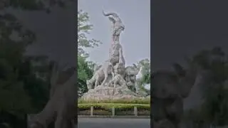 Sculpture of the Five Rams 五羊雕塑 #Shorts (10-19-2022)
