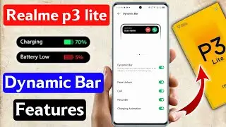 realme p3 lite turn on dynamic island features | realme p3 lite mini capsule setting 