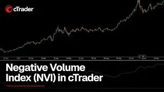 Negative Volume Index (NVI) in cTrader - how it works and how to use it