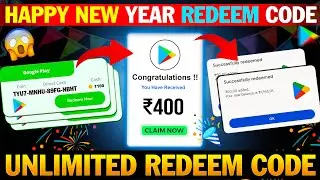 New Year Special Redeem Code | free redeem code app | google play redeem code earning app