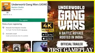 Underworld Gang Wars NEW Battle Royale game SET in India | Mayhem Studios|Pre-register for UGW#games