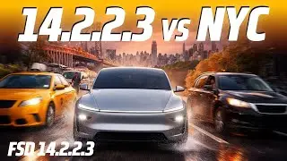 Tesla FSD 14.2.2.3: Manhattan to Queens Chaos!