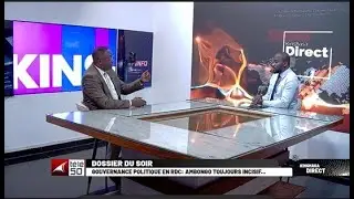 POLITICAL GOVERNANCE IN THE DRC: AMBONGO REMAINS INCISIVE...