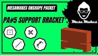 2D CAD Practice in Onshape &ndash; PA #5 Support Bracket
