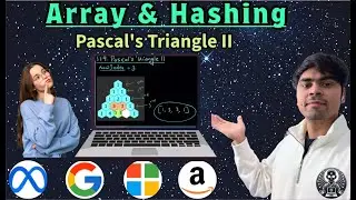 LeetCode 119 | Pascal’s Triangle II | Python Space-Optimized DP | AlgoYogi