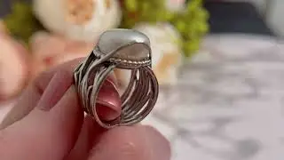 SOLO PEARL SILVER RING BY JOOLALA