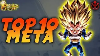 TOP 10 MÉTA VÉGÉTA SSJ3 ! [DBLEGENDS]