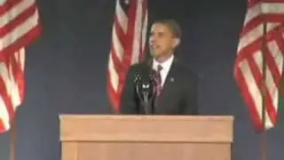 Obama's victory speech on Ann Nixon Cooper