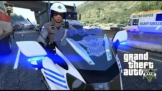 Moge Patwal Polisi BMW K1600B| GTA 5 Mods Polisi Indonesia #gta #gta5 #gta5mods #gtav #1249arif